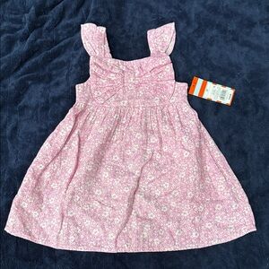 Cat & Jack Pink Floral Kids Casual Dress